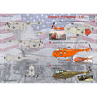 Print Scale 72-108 Decal Sikorsky H-19 Part 2 Scale 1:72 for Helicopter Plastic model kit