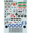 Print Scale 72-114 Decal Fiat CR.32 Scale 1:72 for Aircraft Plastic model kit