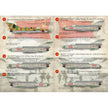 Print Scale 72-116 Decal 1:72 North Vietnamese MIGs (Mig 17 Mig 19 Mig 21) of the Vietnam War