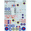Print Scale 72-120 Decal Boulton Paul Defiant Scale 1:72 for Aircraft Plastic model kit