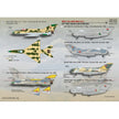 Print Scale 72-126 Decal MiG-19s and MiG-21s of the Arab Air Force Scale 1:72 for Aircraft Plastic model kit