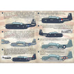 Print Scale 72-140 Decal Grumman TBF Avenger Scale 1:72 for Aircraft Plastic model kit
