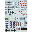 Print Scale 72-143 Decal Messerschmitt Bf 108 Taifun Scale 1:72 for Aircraft Plastic model kit