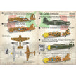 Print Scale 72-144 Decal Fiat G.50 Freccia Scale 1:72 for Aircraft Plastic model kit