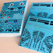 Print Scale 72-154 Decal Boeing-Vertol 107 Part 3 The complete set 1.5 leaf Scale 1:72