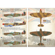 Print Scale 72-155 Decal Spitfire Mk V Аces Scale 1:72 for Aircraft Plastic model kit