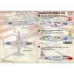 Print Scale 72-168 Decal 1:72 Lockheed F-80 Shooting Star. The complete set 1.5 leaf