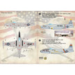 Print Scale 72-168 Decal 1:72 Lockheed F-80 Shooting Star. The complete set 1.5 leaf