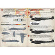 Print Scale 72-169 Decal 1:72 Messerschmitt Bf 110 Night Fighter & Interceptor Aces