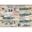 Print Scale 72-173 Decal Thunderbolt P 47 D Razorback Aces Scale 1:72 for Aircraft Plastic model kit