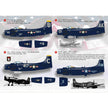 Print Scale 72-181 Decal A-1 Skyraider Part 2 Scale 1:72 for Aircraft Plastic model kit