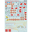 Print Scale 72-183 Decal Dassault/Dornier Alpha Jet Part 2 Scale 1:72 for Aircraft Plastic model kit