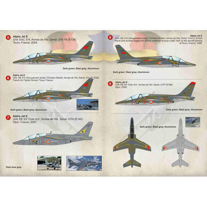 Print Scale 72-183 Decal Dassault/Dornier Alpha Jet Part 2 Scale 1:72 for Aircraft Plastic model kit