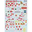 Print Scale 72-190 Decal Yakovlev Yak-9 Part 2 Scale 1:72 for Aircraft Plastic model kit