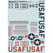 Print Scale 72-194 Decal 1:72 Martin B-57 Canberra Part 2 In the complete set 2 sheets