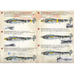 Print Scale 72-210 Decal Messerschmitt Bf 110 Zerstorer Aces Part 1 Scale 1:72 for Aircraft Plastic model kit