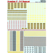 Print Scale 72-211 Decal Iranian F-14 Tomcat The complete set 2 leaf Scale 1:72 for Aircraft Plastic model kit