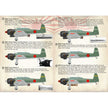 Print Scale 72-212 Decal Nakajima B6N Tenzan Jill Scale 1:72 for Aircraft Plastic model kit