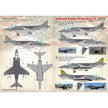 Print Scale 72-214 Decal McDonnell Douglas AV-8B Harrier II Scale 1:72 for Aircraft Plastic model kit