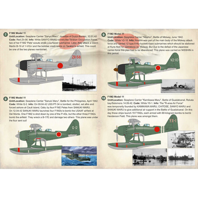 Print Scale 72-217 Decal Mitsubishi F1M Pete Scale 1:72 for Aircraft Plastic model kit