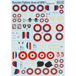 Print Scale 72-220 Decal Russian Fighter Aces of WW I Scale 1:72 for Aircraft Plastic model kit