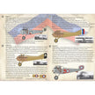 Print Scale 72-220 Decal Russian Fighter Aces of WW I Scale 1:72 for Aircraft Plastic model kit