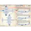 Print Scale 72-233 Decal Gloster Meteor Scale 1:72 for Aircraft Plastic model kit