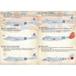 Print Scale 72-233 Decal Gloster Meteor Scale 1:72 for Aircraft Plastic model kit