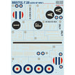 Print Scale 72-234 Decal Bristol F.2B Aces of WW I Scale 1:72 for Aircraft Plastic model kit