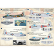 Print Scale 72-244 Decal De Havilland DH.103 Hornet Scale 1:72 for Aircraft Plastic model kit