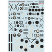 Print Scale 72-258 Decal Aces of Legion Condor Part 1 He-51 Scale 1:72 for Aircraft Plastic model kit