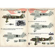 Print Scale 72-258 Decal Aces of Legion Condor Part 1 He-51 Scale 1:72 for Aircraft Plastic model kit