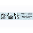 Print Scale 72-265 Decal F-4 Phantom IIs NAVY Part 1 Scale 1:72 for Aircraft Plastic model kit