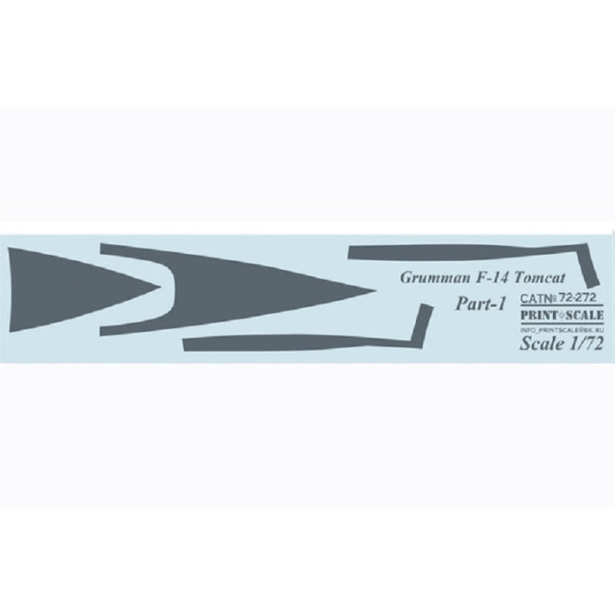 Print Scale 72-272 Decal 1:72 Grumman F-14 Tomcat Part 1 In the complete set 1.5 sheets