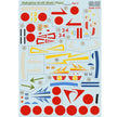 Print Scale 72-276 Decal Nakajima Ki-44 (Shoki) Tojo Part 2 Scale 1:72 for Aircraft Plastic model kit