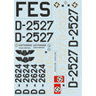 Print Scale 72-277 Decal 1:72 Junkers Ju-52 civic version Part 1 In the complete set 2 sheets