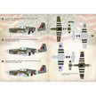Print Scale 72-286 Decal V-1 Flying Bomb Aces - P-51 Mustang Scale 1:72 for Aircraft Plastic model kit