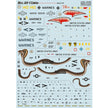 Print Scale 72-290 Decal Bell AH-1 Cobra In the complete set 1.5 sheets Scale 1:72 for Helicopter Plastic model kit
