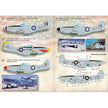 Print Scale 72-300 Decal F-51 Mustang Part 2 Scale 1:72 for Aircraft Plastic model kit