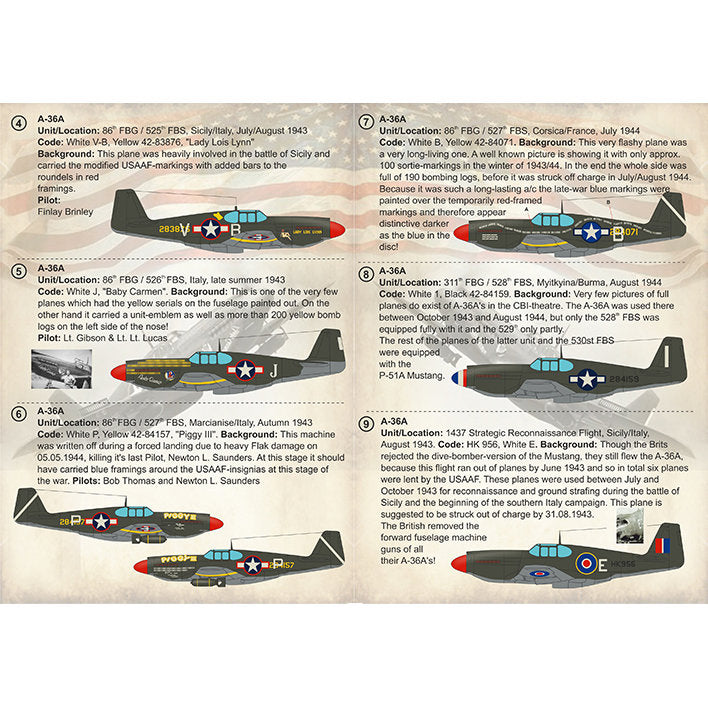 Print Scale 72-302 Decal A-36 Apache Scale 1:72 for Aircraft Plastic model kit