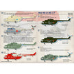 Print Scale 72-311 Decal Mil Mi-8 Mi-17 Scale 1:72 for Helicopter Plastic model kit