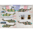 Print Scale 72-312 Decal Aerospatiale SA.321 Super Frelon Part 1 Scale 1:72 for Helicopter Plastic model kit