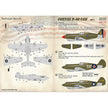 Print Scale 72-322 Decal Curtiss P-40 C/CU Part 1 Scale 1:72 for Aircraft Plastic model kit