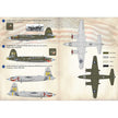 Print Scale 72-325 Decal Martin B-26 Marauder Part 1 Scale 1:72 for Aircraft Plastic model kit