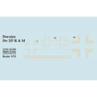 Print Scale 72-329 Decal Dornier Do.217 K&M In the complete set 1.5 sheets Scale 1:72 for Aircraft Plastic model kit