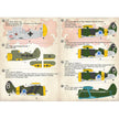 Print Scale 72-338 Decal Polikarpov I-153 Chaika Scale 1:72 for Aircraft Plastic model kit