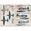 Print Scale 72-343 Decal Nakajima A6M2-N Scale 1:72 for Aircraft Plastic model kit
