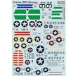 Print Scale 72-356 Decal Curtiss SOC Seagull Part 1 Scale 1:72 for Aircraft Plastic model kit