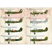 Print Scale 72-365 Decal Polikarpov U-2 Po-2 Part-1 Scale 1:72 for Aircraft Plastic model kit