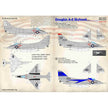 Print Scale 72-367 Decal 1:72 Douglas A4 Skyhawk, Part 1 In the complete set 1.5 sheets